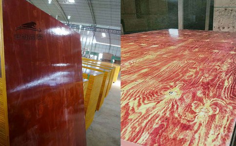 廣西11層建筑工地用苯酚面木模板